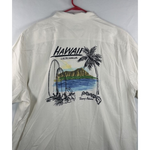 Tommy Bahama Other - NWT Tommy Bahama Shirt Men's 2XL Isle Be There Silk Camp Hawaii Embroidered $168